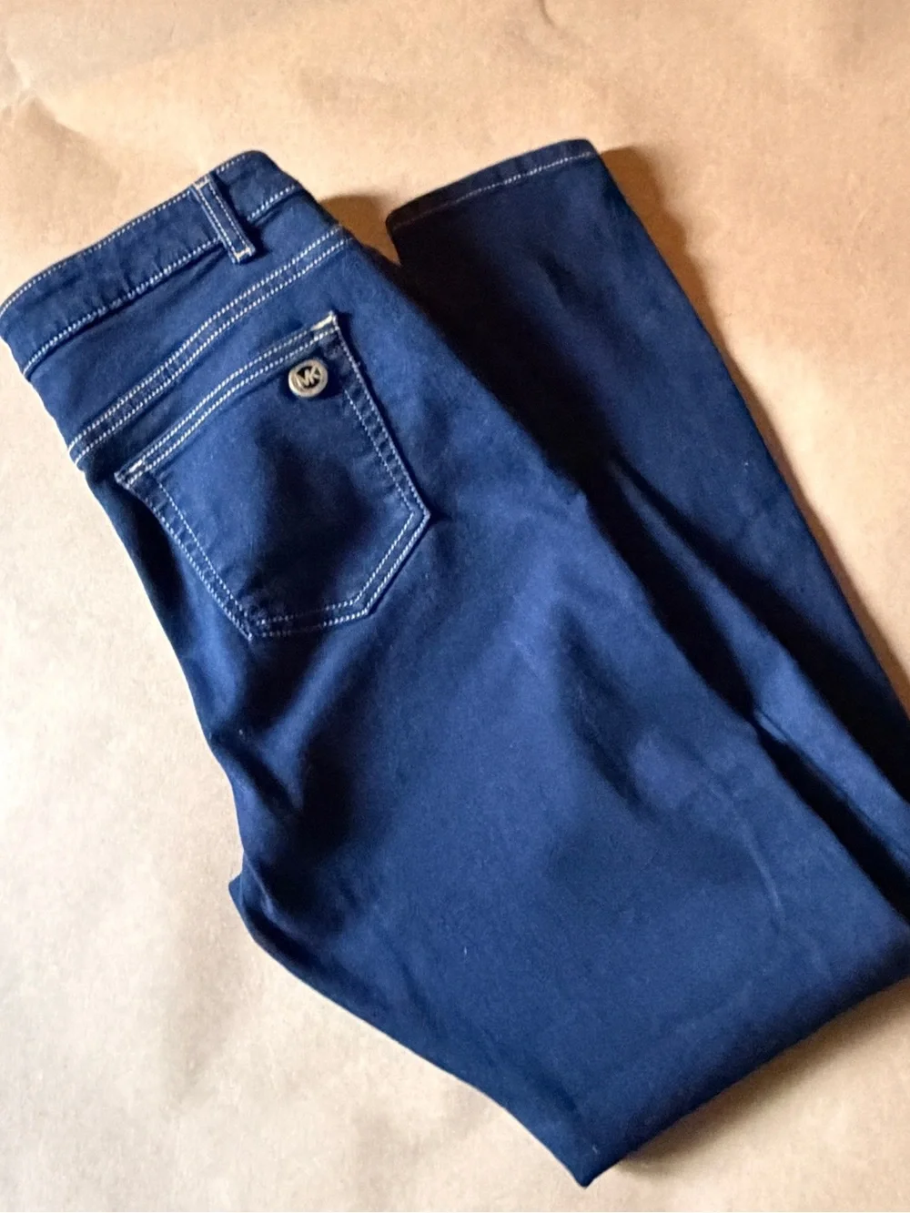 Michael Kors Women's Dark Blue Skinny Jeans Sz 10
